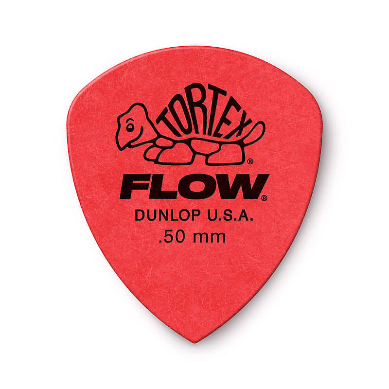 Dunlop 558P50 Tortex Flow Standard .50mm Guitar Picks (12-Pack) image 1