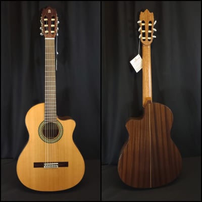 Alhambra 3C CW E1 Cutaway Acoustic Electric Classical Nylon String Guitar/Gig Bag image 2