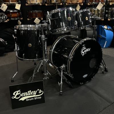 Gretsch USA Custom 8/10/12/15/20" Drum Set Kit in Anniversary Sparkle w/ Matching 18" Gong Drum image 1