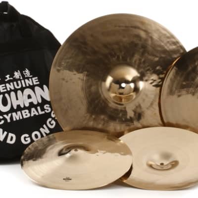 Wuhan Western Series Cymbal Set - 14/16/20 inch - with Free Cymbal Bag image 1