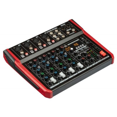 Proel PLAYMIX8 Analog Audio Mixer with DSP Effects image 3