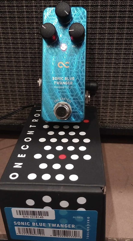 Updated design One Control Sonic Blue Twanger . Made in