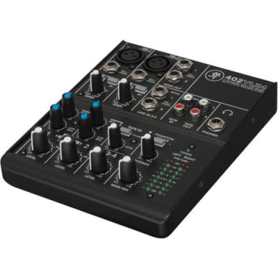 Mackie 402VLZ4 4-Channel Compact Analog Mixer with Hosa STP-201 Insert Cable & XLR Cable image 2