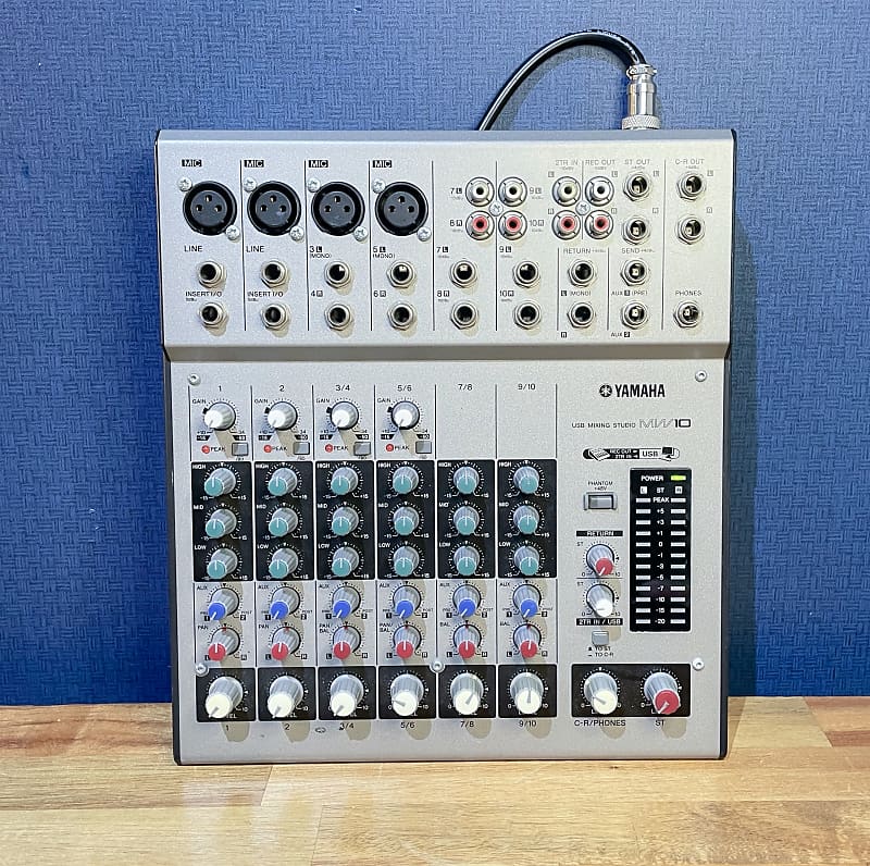 YAMAHA USBミキサー MW10 Yamaha MW10 10-Channel USB Mixer | zZounds