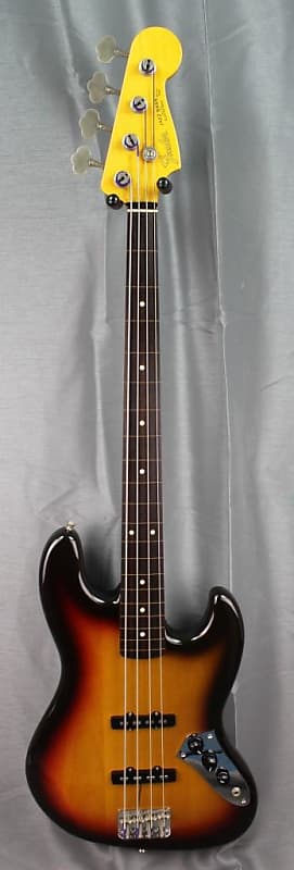 Fender Jazz Bass JB'62-US FL 2008 FRETLESS - 3TS sunburst - japan import