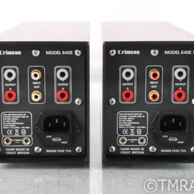 Crimson 640E-III Mono Power Amplifier; Pair; CS640EWIII image 5
