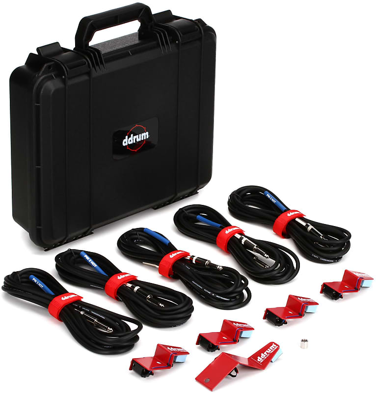 ddrum RS TOUR PACK Red Shot Trigger Kit (5pc) image 1