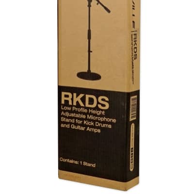 Rockville Kick Drum Stand w/Steel Round Base For SE Electronics X1 D Microphone image 4