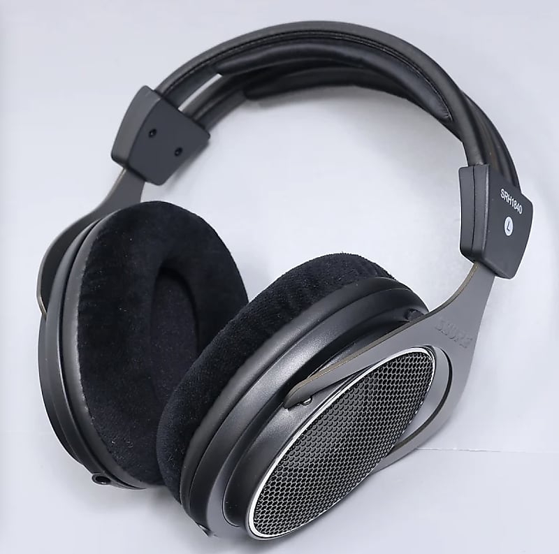 Shure SRH1840 Open-Back Headphones 2010s - Black | Reverb