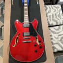 Ibanez Artcore, AS7312TCD 2020 Transparent Cherry Red with hard shell case