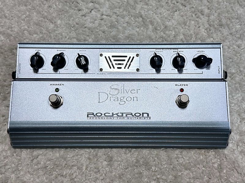 ROCKTRON エフェクター ディストーション Silver Dragon Rocktron Silver Dragon Tube Distortion - エフェクター専門店