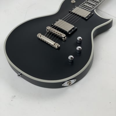 ESP E-II Eclipse BB Black Satin Electric Guitar + Hard Case B-Stock Made in Japan image 5