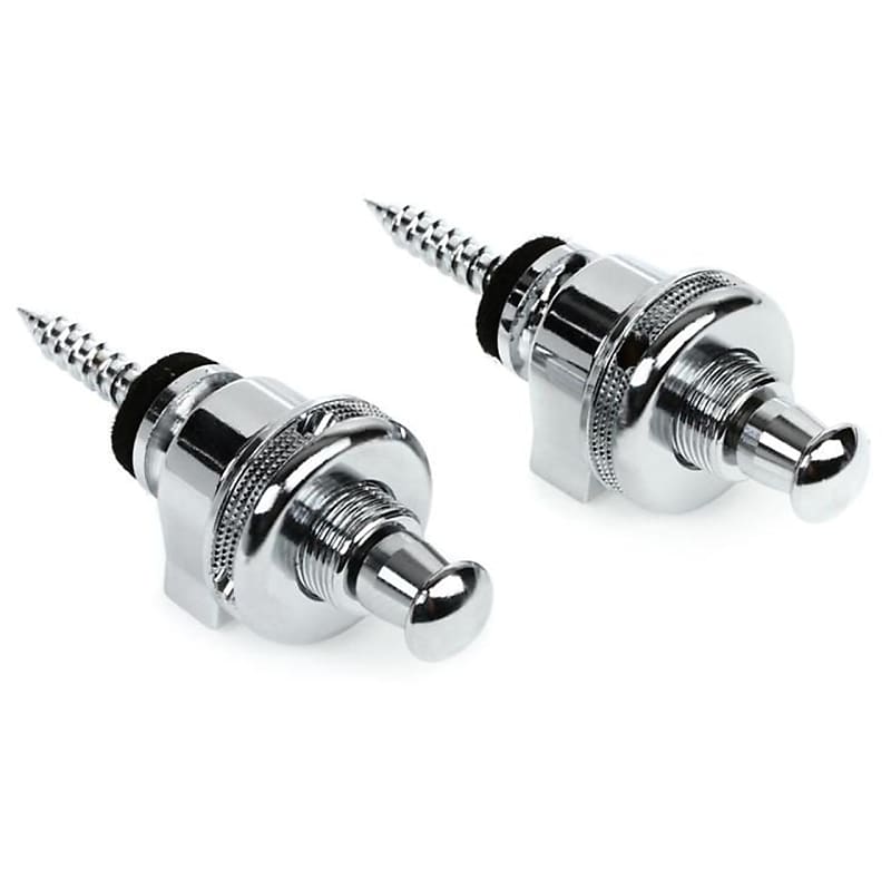 Schaller SLock Strap Locks, Chrome Reverb