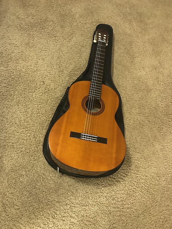 Yamaha CG-100a Classical Guitar 1980s Natural made in Taiwan