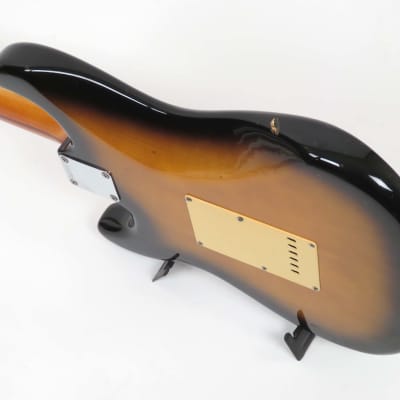 1986 Fender Stratocaster ST57-55 Sunburst- 57 Reissue MIJ - A Great Relic Look! image 14