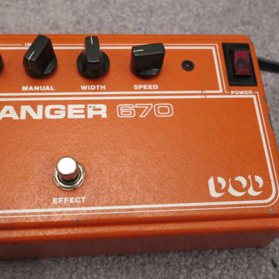 DOD Flanger 670 USA made BBD analog flange pedal image 3