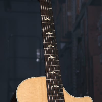 Taylor 612ce 12-Fret Grand Concert V-Class Acoustic Electric Guitar with Case image 11