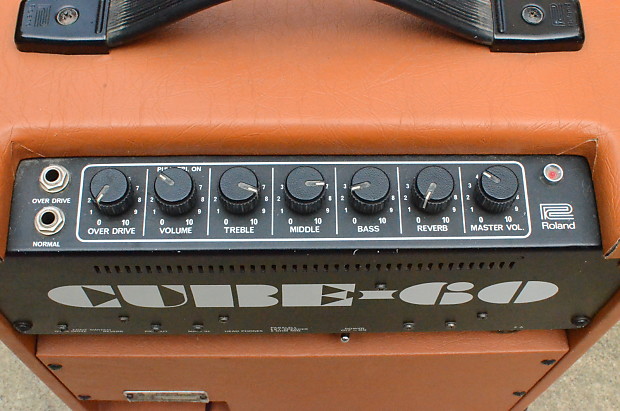 Roland Cube-60 1980's Orange Guitar Amp