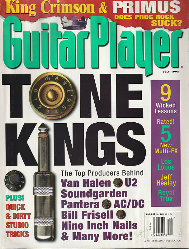Guitar Player - magazine, July 1995 | Reverb