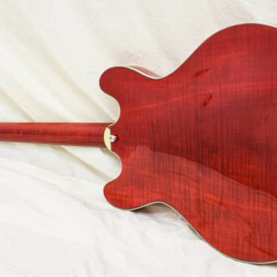 Eastman T486 Semi Hollow Thinline - Red (s/n: 2349) image 9