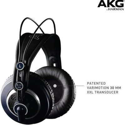 AKG K240-MKII Semi-Open Circumaural Studio Headphones image 4