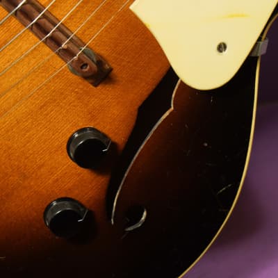 1940s Regal Rogers No 1 Electrified Archtop Guitar w/Charlie Christian-Style Pickup (VIDEO! Ready to Go) image 7
