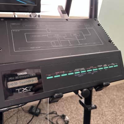 Yamaha TX7 FM Expander 1985 Black