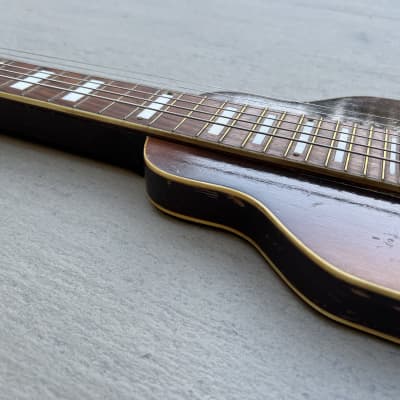 Kay Sherwood Deluxe 1950s 6 String Lap Steel Guitar w/Case image 9