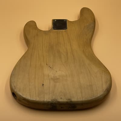 1969 Fender Precision Bass Folk Hippie Art Carved Mike’s Rose Refin Vintage Original Body Modified by John Suhr imagen 7
