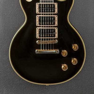 Gibson Custom Shop Peter Frampton "Phenix" Inspired Les Paul Custom - Ebony image 2