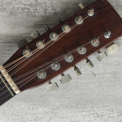 1970's Unknown Japanese Vintage 12-String Acoustic Guitar