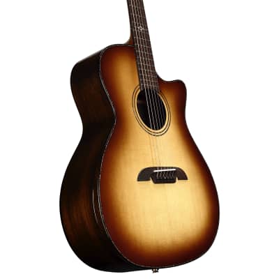 Alvarez MG70ce Custom Masterworks Grand Auditorium Guitar, Acoustic Electric with Cutaway 2024 - Shadowburst Gloss image 4