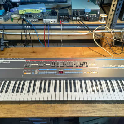 Roland Juno-106 SERVICED Original chips and socketed