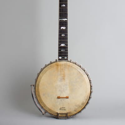 Clifford Essex  Paragon 5 String Banjo (1924), ser. #23, black hard shell case. image 1