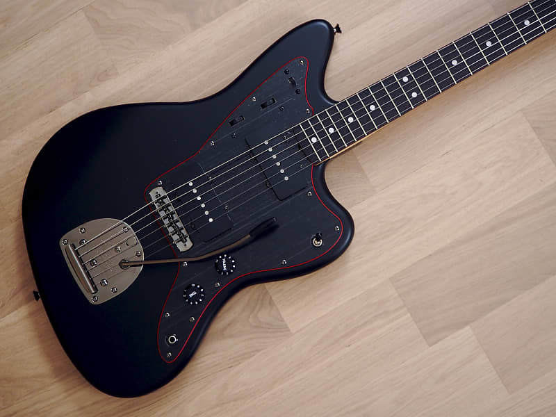 2020 Fender Limited Noir Jazzmaster Matte Black w/ Black Hardware