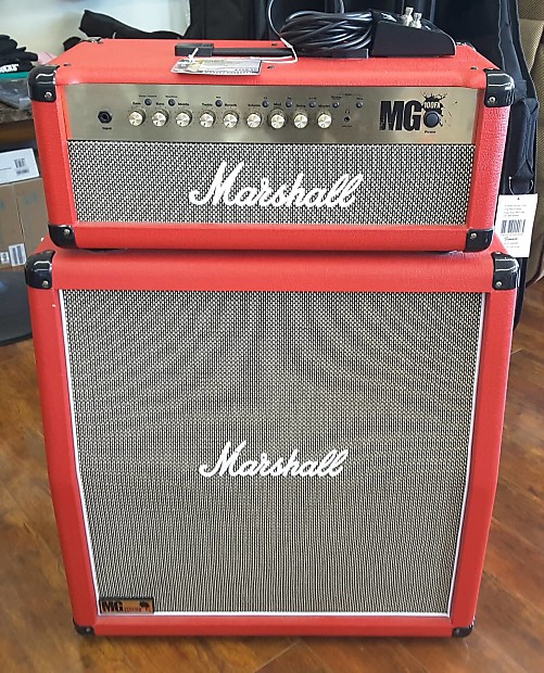 Pickup Only Used Marshall MG100FX 100W 2 Channel Head/4x12 Reverb