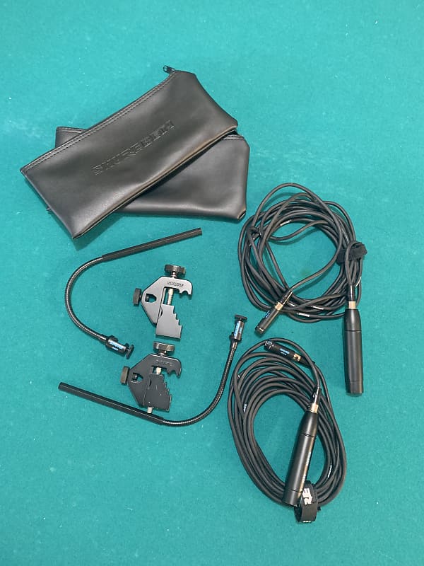 2 Shure BETA 98A / C with clamps Reverb