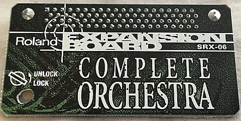 ROLAND SRX-06 エクスパンション・ボード Roland - SRX-06 | Complete Orchestra Exp. Board