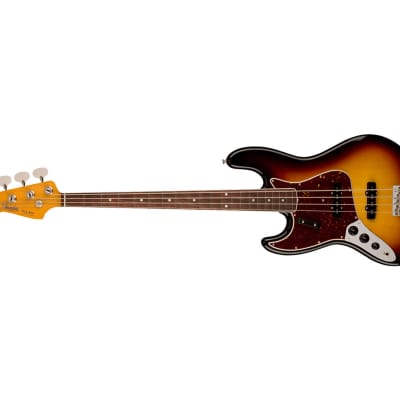 Fender American Vintage II 1966 Jazz Bass LH - 3-Color Sunburst w/ Rosewood FB image 6