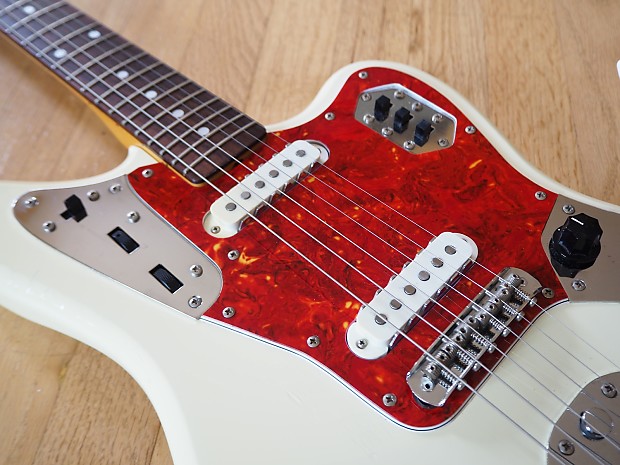 ギター Fender Jaguar MIJ Limited Edition 1994 Used 1994 Fender Jaguar MIJ Solid Body Electric Guitar – TR