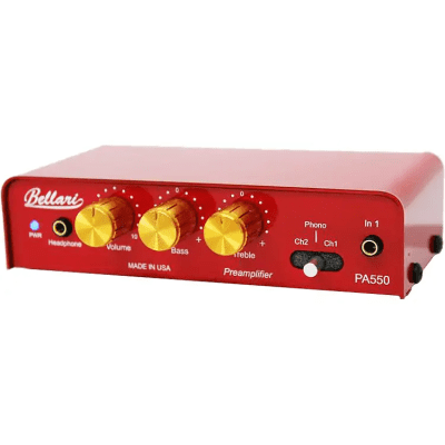 Bellari PA550 Three Channel Preamp with Phono