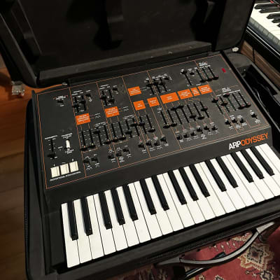Korg ARP Odyssey Rev3 37-Slim Key Duophonic Analog Synthesizer 2015 - Present - Black/Orange