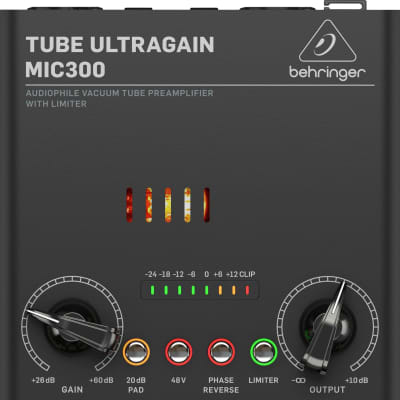 Behringer Ultra-Voice VX2000 High-Performance Mic Preamplifier 