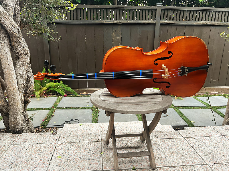 Karl Knilling 3/4 Student Cello 1990s with bag and bow Reverb