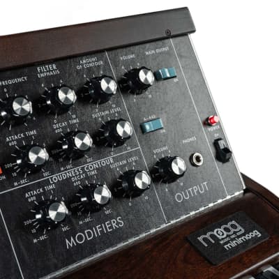 Moog Minimoog Model D Analog Synthesizer - Appalachian Cherry image 6