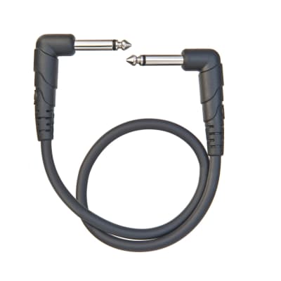 Planet Waves Classic Series Patch Cable, Right-Angle, 1 Foot image 1