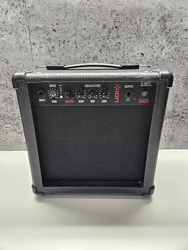 Guitar Amplifier 15W ION IGA03 2004 Black Reverb