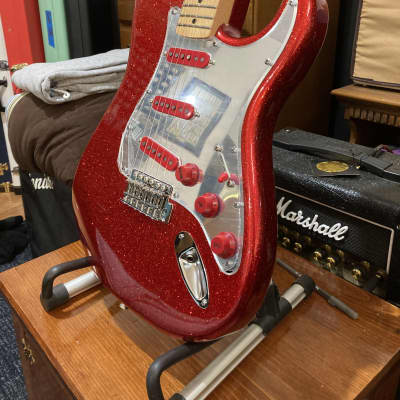 Fender Stratocaster Strat ST P/C Alder Sparkle Red, Fender Custom Shop 69 Pickups image 2
