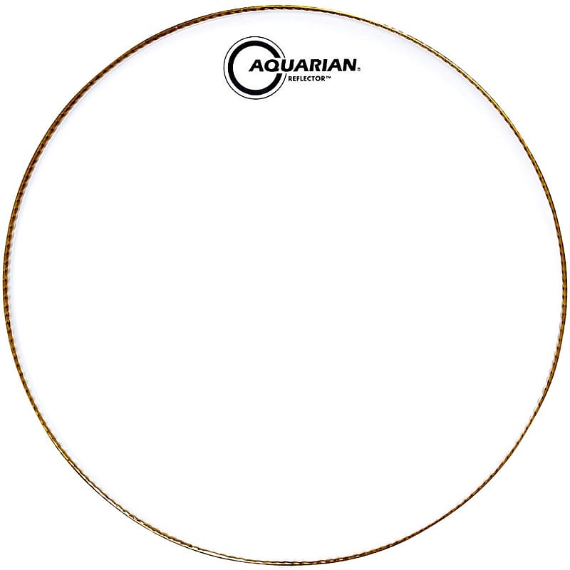 Aquarian Ice White Reflector Drum Head 10 in. Reverb