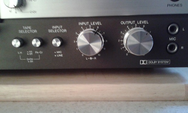 Vintage Denon DR-350 Cassette deck Pristine condition | Reverb